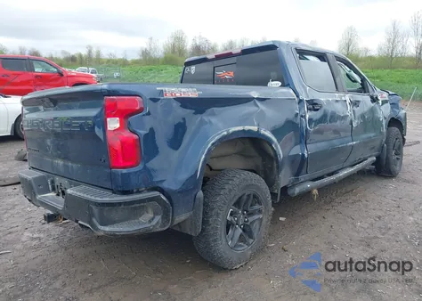 2021 Chevrolet Silverado 1500 4Wd Short Bed Lt Trail Boss from USA, damaged, VIN 1GCPYFED1MZ166308
